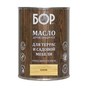Деревозащитное масло для террас и садовой мебели БОР 4690417074211