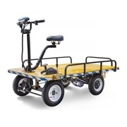 Платформенная электрическая тележка Rutrike СКЛАД 1500