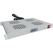 Модуль вентиляторный NTSS крепление на 19 1U, 4 элемента, электронный термоконтроллер, цифровой термодатчик, серый RAL 7035 -F