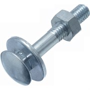 Оцинкованный болт СТРОЙМЕТИЗ М8х30 DIN603 4 шт.