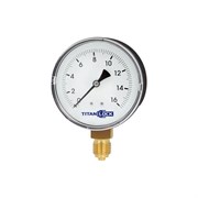 Стандартный пластиковый манометр TITAN LOCK TLPPG100D1/2