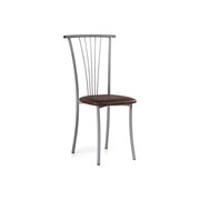 Стул Woodville Grigori горький шоколад / светлый мусс