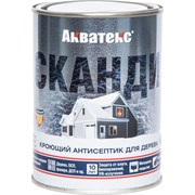 Кроющий антисептик для древесины Акватекс Сканди
