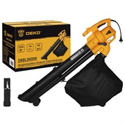 Электрическая воздуходувка - пылесос DEKO DKBL3000W