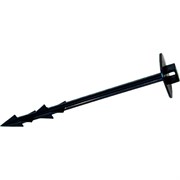 Садовый колышек для крепления агроткани, спанбонда, геотекстиля, укрывного материала и подвязки ГеоПластБорд kl180.100