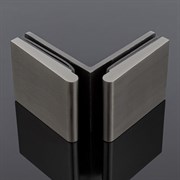 Коннектор стекло-стекло SERVICE PLUS K03-201GRF/brass