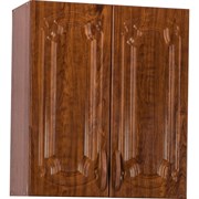 Шкаф для посуды SANTREK 60 кедр (ГЛЯНЕЦ) (с сушкой) фасад МДФ