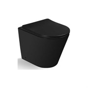 Безободковый приставной унитаз Santi Line SL-5020MB