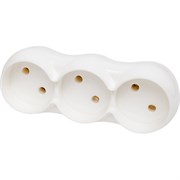 Прямой трехместный разветвитель BYLECTRICA РВ16-376