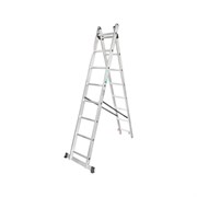 Комбинированная двухсекционная лестница ForceKraft FK-BL-E210