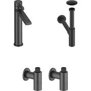 Высокий смеситель для накладной раковины Wellsee ONCE! and forever