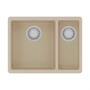Кухонная мойка Lemark SINARA 550.2-U цвет: бежевый