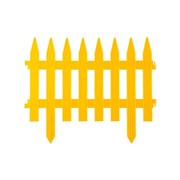 Садовое ограждение ПОЛИМЕРСАД Забор декоративный №1