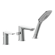 Однорычажный смеситель на борт ванны Cersanit MODUO