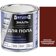 Алкидно-уретановая эмаль для пола Virtuoso PREMIUM