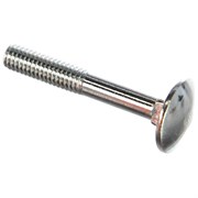 Оцинкованный мебельный болт Саморезик 6х40 DIN603 (160 шт.)