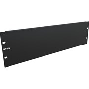 Панель заглушка NTSS 3U крепление 19 3U, черный RAL 9005
