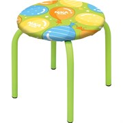 Детский табурет Nika ТМ/5 с шариками на зеленом