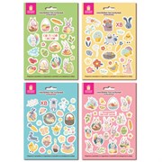 Наклейки пасхальные для яиц 21x14,8 см, "Светлая Пасха", ассорти, ЗОЛОТАЯ СКАЗКА, 592654