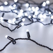 Светодиодная гирлянда Ardecoled ARD-STRING-CLASSIC-10000-BLACK-100LED-MILK-STD White
