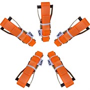 Комплект стяжных кольцевых ремней для крепления груза Grosco RSTK10012C5