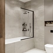 Шторка на ванну Mebelvann Slide Open 1500x900