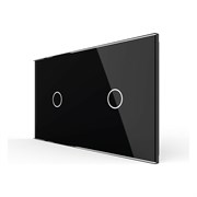 Панель для двух сенсорных выключателей LIVOLO BB-C7-C1/C1-12