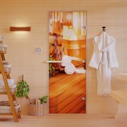 Правая дверь для бани DoorWood УТ-00012018