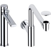 Высокий смеситель для накладной раковины Wellsee ONCE! and forever