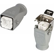 Прямоугольный промышленный разъем Mete Enerji H3A-BM-BZF