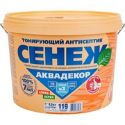 Антисептик для дерева СЕНЕЖ АКВАДЕКОР
