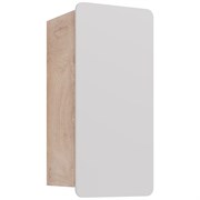 Полупенал Lemark OLIVIA 35 см, подвесной, 1 дверный, открывание левое/правое, цвет корпуса: дуб кантри, цвет фасада: