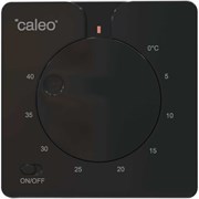 Встраиваемый аналоговый терморегулятор Caleo C430 black