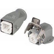 Прямоугольный промышленный разъем Mete Enerji H4A-BM-GF