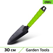 Садовая узкая лопатка Deli 30 см, защита от ржавчины, противоскользящая рукоять DL580812