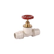 Запорный кран для трубопровода ЗУБР ШиреФит