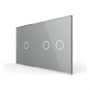 Панель для двух сенсорных выключателей LIVOLO BB-C7-C1/C2-15