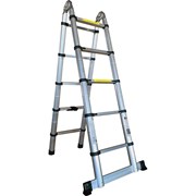 Двухсторонняя телескопическая лестница Алюмет DTLH 1.6
