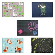 Обложка для удостоверения, пропуска, студенческого билета АССОРТИ, 77х214 мм, принт, кожзаменитель, ДПС, 6000