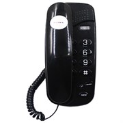 Телефон TEXET TX-238, световая индикация звонка, тональный/импульсный режим, повтор, черный, 126898