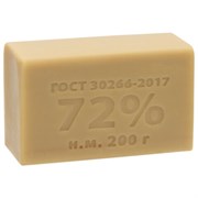 Мыло хозяйственное 72% 200 г КМЗ "Антибактериальное", без упаковки,