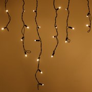 Светодиодная гирлянда Ardecoled ARD-EDGE-CLASSIC-2400x600-BLACK-88LED-MILK-STD Warm