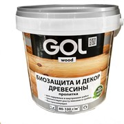 Защитно-декоративная пропитка Palizh GOL wood AQUA Wd.232.03-0,9