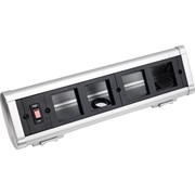 Блок розеток для крепления к столу Экопласт 70304