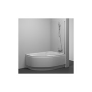 Одноэлементная перегородка-шторка на борт ванны Ravak CVSK1 ROSA 140/150