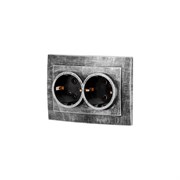 Двойная скрытая розетка Юпитер Стандарт