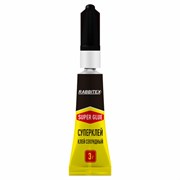 Клей секундный суперклей УЛЬТРАПРОЧНЫЙ, набор 2х3 грамма, RABBITEX, 609813