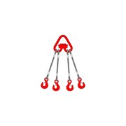 Канатный четырехветвевой строп Сталь-91 4СК