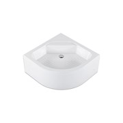 Высокий поддон для душа Melodia della vita Round Plus