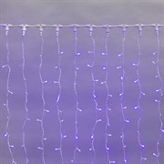Гирлянда Neon-Night ДОЖДЬ занавес 2х1,5м, белый провод, 360LED синие